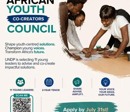 African Youth Co-Creators Council 2026 (Funding)